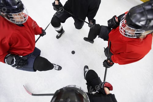 Preview: Hockey Team Top View