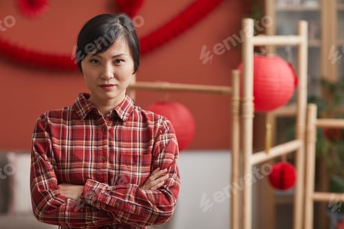 Preview: Confident Chinese Woman Portrait