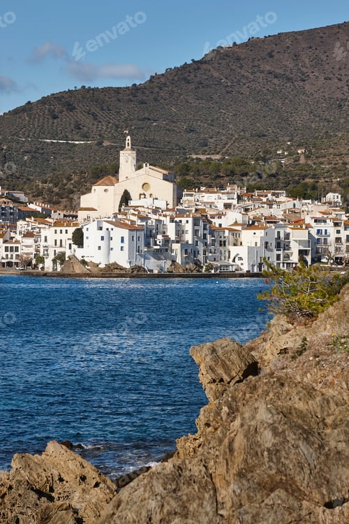 Preview: Picturesque mediterranean village of Cadaques. Costa Brava, Catalonia. Spain