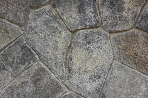 Preview: Ancient Wall Of The Medieval City, The Wall Of An Ancient Temple In Prague, Stone Masonry Test With