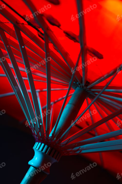 Preview: Traditional japanese umbrella, traditional japanese accessories concept