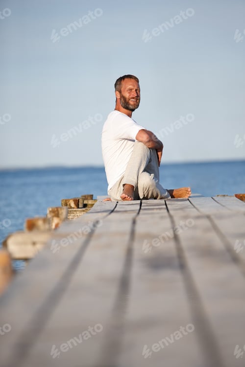 Preview: Stretching beside the sea