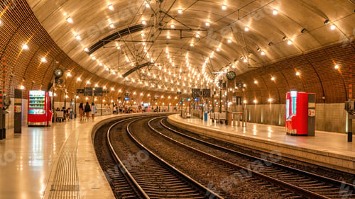 Preview: View of underground metro in Monaco