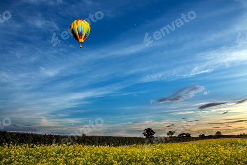 Preview: Hot air balloon - Yorkshire - England