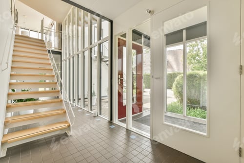 Preview: Entrance and hallway of modern apartment