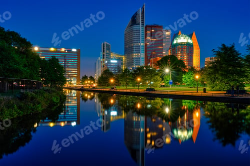 Preview: Skyscrapers in The Hague, Netherlands