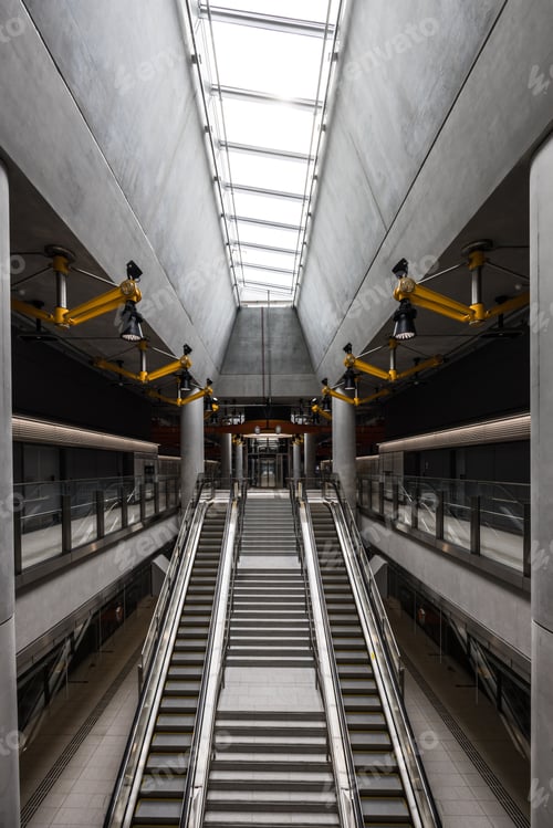 Preview: Arden Train Station in Melbourne Australia