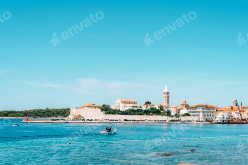 Preview: View of old town of Rab, Rab island, Croatia