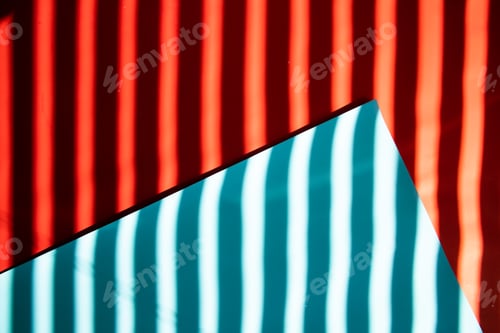 Preview: striped red and blue summer background