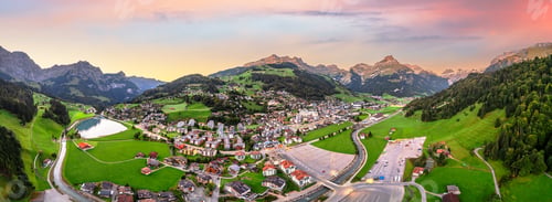 Preview: Engelberg, Switzerland Panorama in the Alps