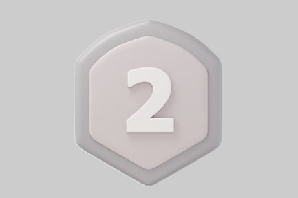 Preview: Shield with number 2