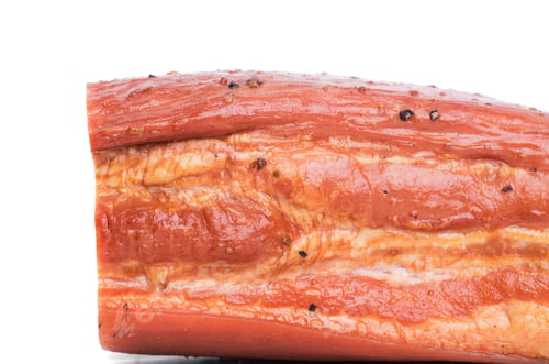 Preview: Delicious smoked pork belly.