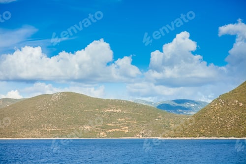 Preview: Islands in Greece blue sky