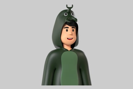Preview: Beetle costume character