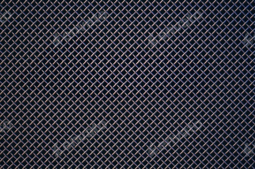 Preview: Abstract black metallic mesh texture for background.