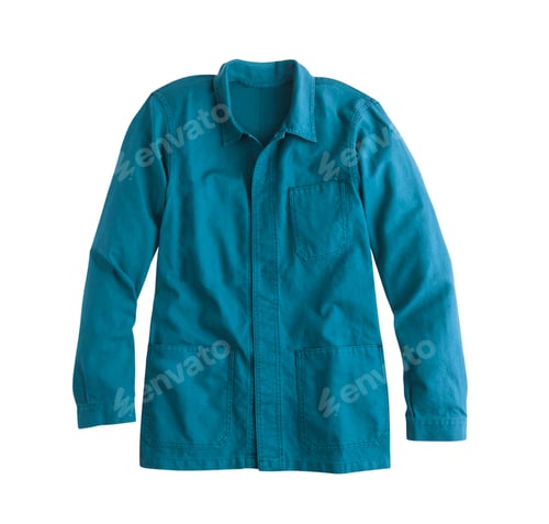 Preview: Jeans jacket isolated on white background