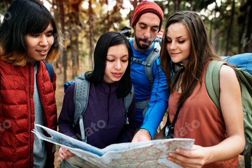 Preview: Group of People Traveling Concept