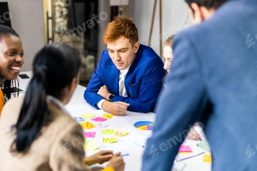 Preview: Business team working in a start-up office