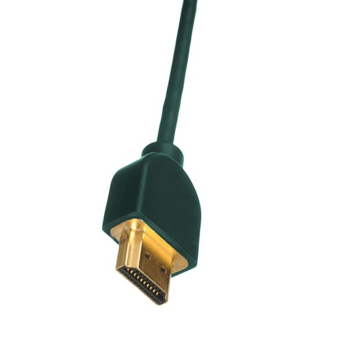 Preview: tech cable with plug isolated on a white background