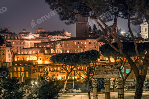 Preview: Streets Of Rome At Night.