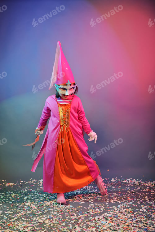 Preview: Funny carnival portrait