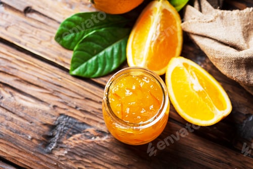 Preview: homamade orange jam