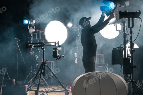 Preview: Caucasian Video Equipment Operator Job