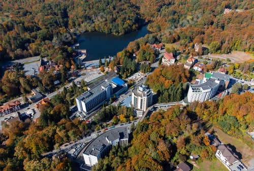 Preview: Aerial view of Sovata resort - Romania
