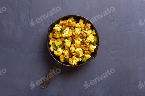 Preview: Indian style cauliflower with potatoes
