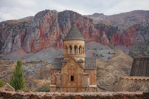 Preview: Monastery Noravank in the mountains