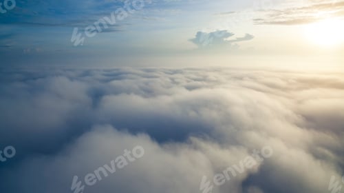 Preview: Sunny sky abstract background, beautiful cloudscape, on the heaven,