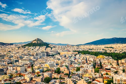 Preview: Cityscape of Athens from Acropolis