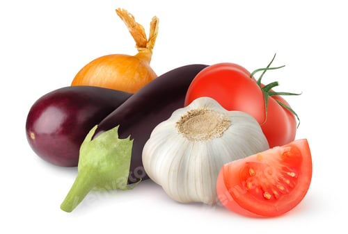 Preview: Isolated fresh vegetables