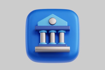 Vista previa: Icono de banco de estilo de dibujos animados