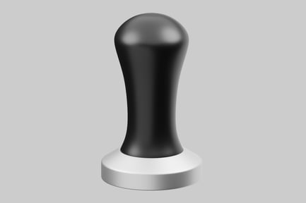 Preview: Espresso coffee tamper tool black