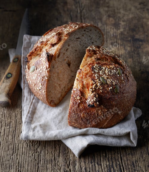 Preview: freshly baked artisan bread