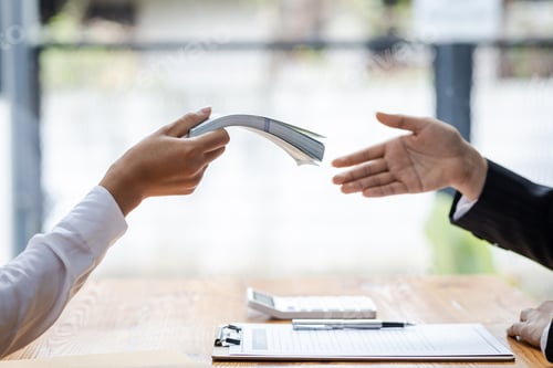 Preview: Money Transfer Business Deal Financial Agreement