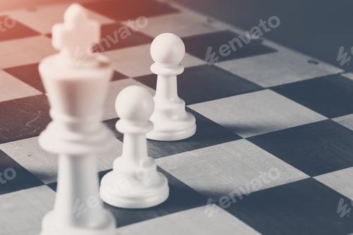 Preview: chess on board business concept