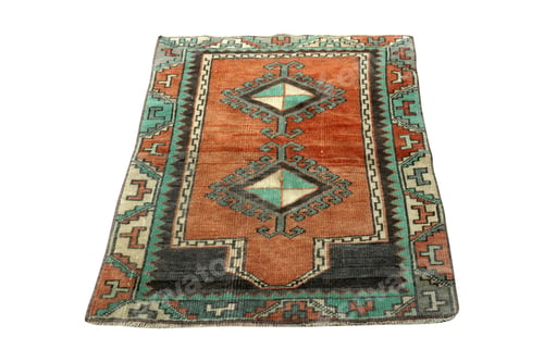 Preview: hand-woven, decorative wool Turkish carpet
