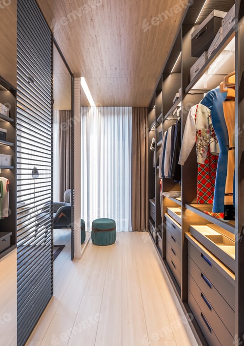 Preview: Modern interior of stylish apartment
