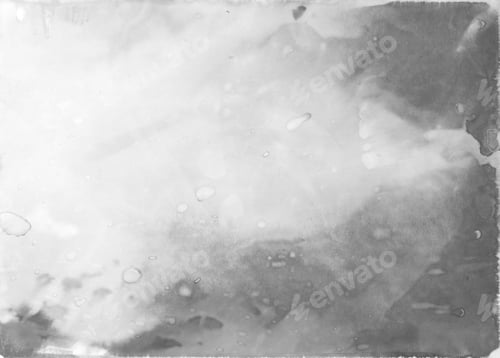 Preview: Old And Damaged Photographic Paper Wrongly Developed