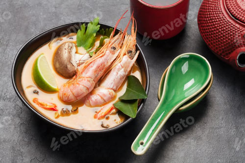 Preview: Tom Yum traditional Thai soup