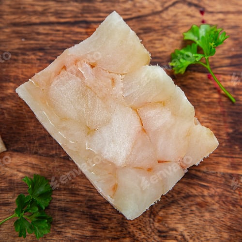 Preview: fish briquette raw fillet seafood cooking defrost appetizer meal food snack on the table copy space