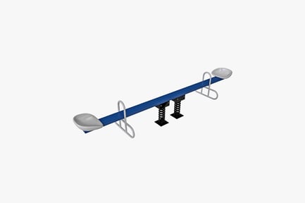 Preview: Horizontal bar with seats and spring mechanism
