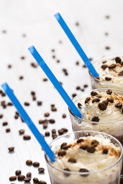 Preview: Coffee cocktail with cream foam