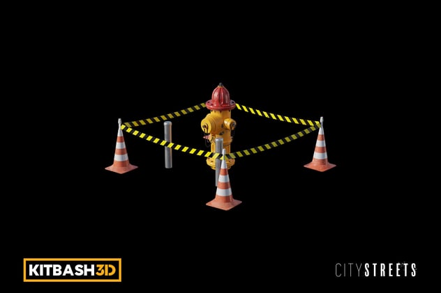 Kitbash: City Cars - Sedan 3D, Incl. sci-fi & kitbash3d - Envato