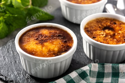 Preview: Homemade creme brulee