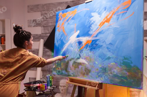 Preview: Painting brush technique