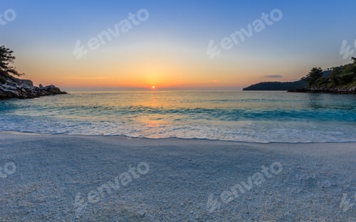 Preview: Marble beach (Saliara beach), Thassos Islands, Greece