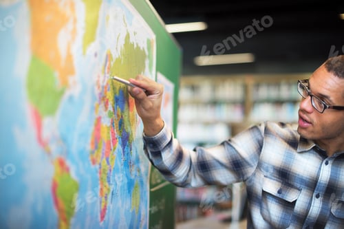 Preview: Teacher Teach Teaching Geography Global Lesson Concept